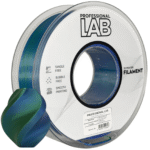 Silk PLA Dual Color Oceans Embrace 3D Plastikas Professional LAB 1.75mm 1kg