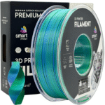 Silk PLA Tri color Color Oceans Embrace 3D Plastikas Smart Print 1.75mm 1kg