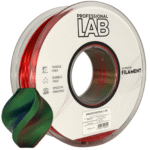 Silk PLA Tri Color Royal Blossom 3D Plastikas Professional LAB 1.75mm 1kg