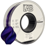 Silk PLA Tri Color Blue Purple Black 3D Plastikas Professional LAB 1.75mm 1kg