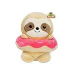 Soft plush toy - donut shaped 23 cm