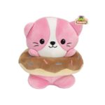 Minkštas pliušinis žaislas — „donuto“ formos 23 cm