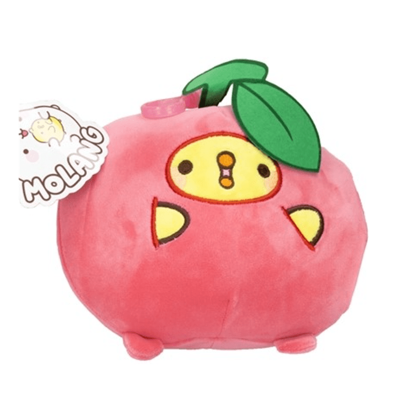 Minkštas pliušinis žaislas Molang Peach (persikas) 20cm
