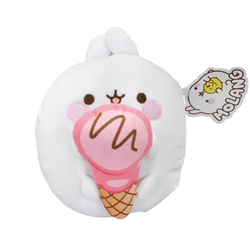 Minkštas pliušinis žaislas Molang Ice Cream (ledai) 20cm