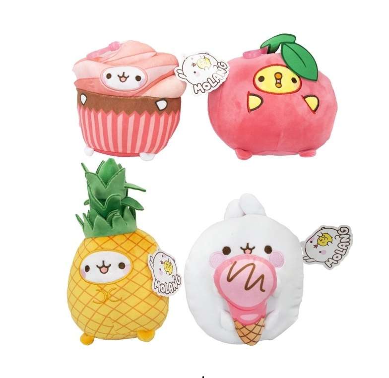 Minkštas pliušinis žaislas Molang Pineapple (ananasas) 20cm - Image 2