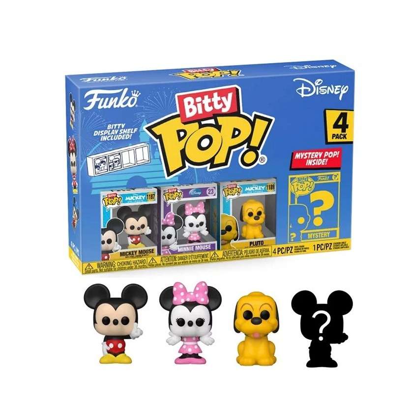 FUNKO Bitty POP! Disney - Mickey, 4-Pack 71319