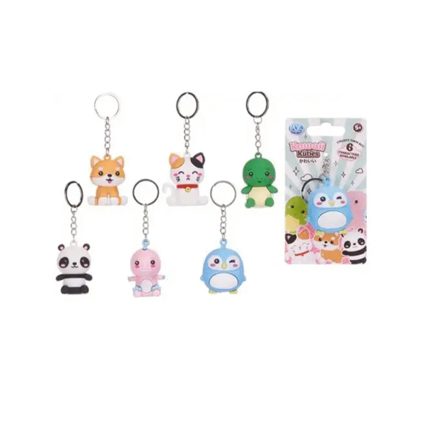 Kawaii Kuties raktų pakabukai 3D
