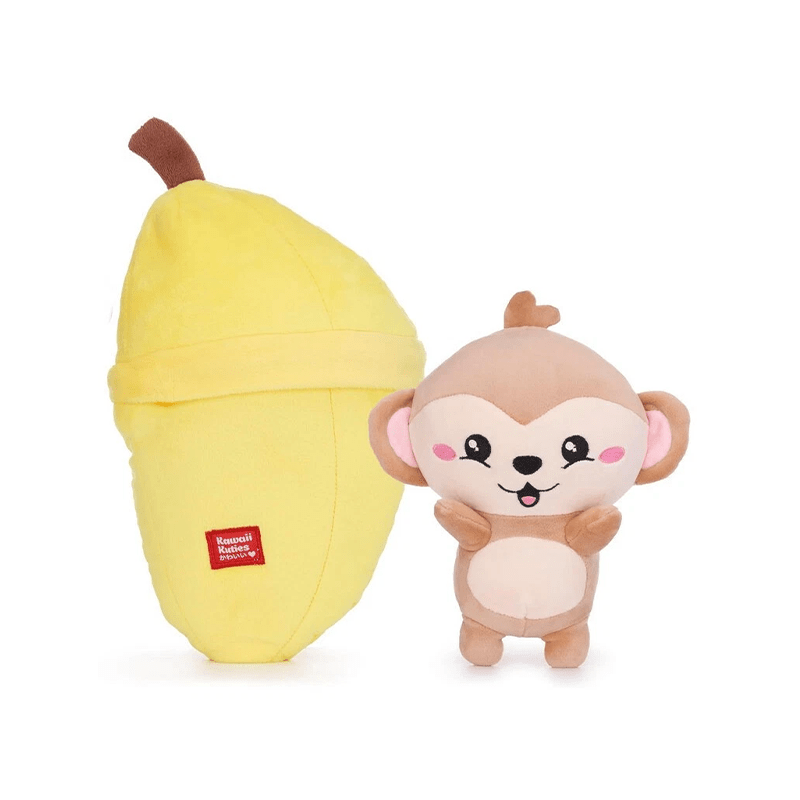 Kawaii Kuties Plush Zip Combies pliušiniai žaislai