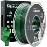 Silk PLA Dual Color Black Green 3D Plastikas Smart Print 1.75mm 1kg