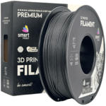 PLA Carbon Fiber Black 3D Plastic Smart Print 1.75mm 1kg