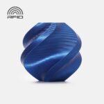 Bambu Lab PLA Silk+ Blue 3D Plastikas Bambulab Filament with spool 1.75mm 1kg