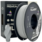 PLA Matte Gray 3D Plastikas Smart Print 1.75mm 1kg