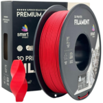 PLA Matte Red 3D Plastikas Smart Print 1.75mm 1kg