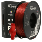 PLA Galaxy Red 3D Plastikas Smart Print 1.75mm 1kg