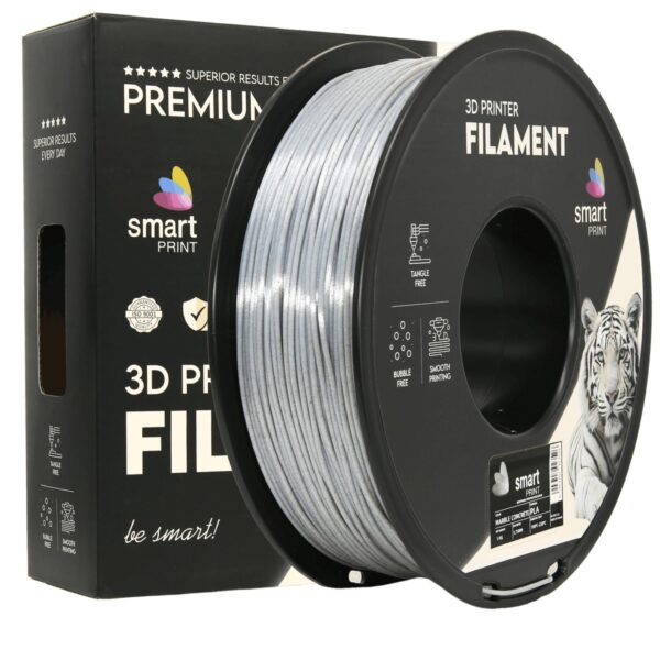 PLA Marble Concrete 3D Plastikas Smart Print 1.75mm 1kg
