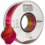 Silk PLA Dual Color Pink Gold 3D Plastikas Professional LAB 1.75mm 1kg