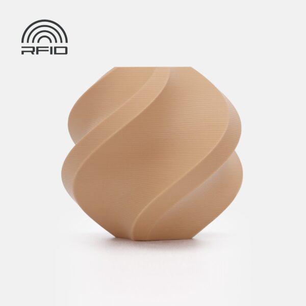 Bambu Lab PLA Matte Caramel 3D Plastikas Bambulab Filament 1.75mm 1kg