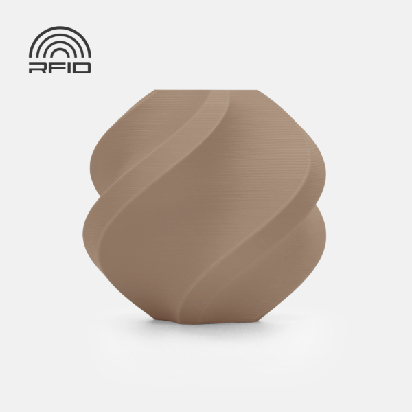 Bambu Lab PLA Matte Latte Brown 3D Plastikas Bambulab Filament 1.75mm 1kg