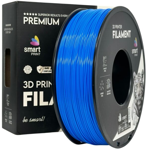 ASA Blue 3D Plastikas Smart Print 1.75mm 1kg