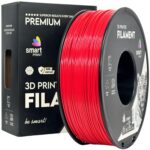 ASA Red 3D Plastikas Smart Print 1.75mm 1kg