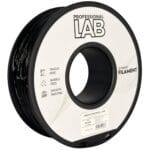 TPU Black 3D Plastikas Professional LAB 95A 1.75mm 1kg