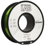 PETG Transparent Green 3D Plastikas Professional LAB 1.75mm 1kg