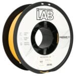 PETG Matte Yellow 3D Plastikas Professional LAB 1.75mm 1kg