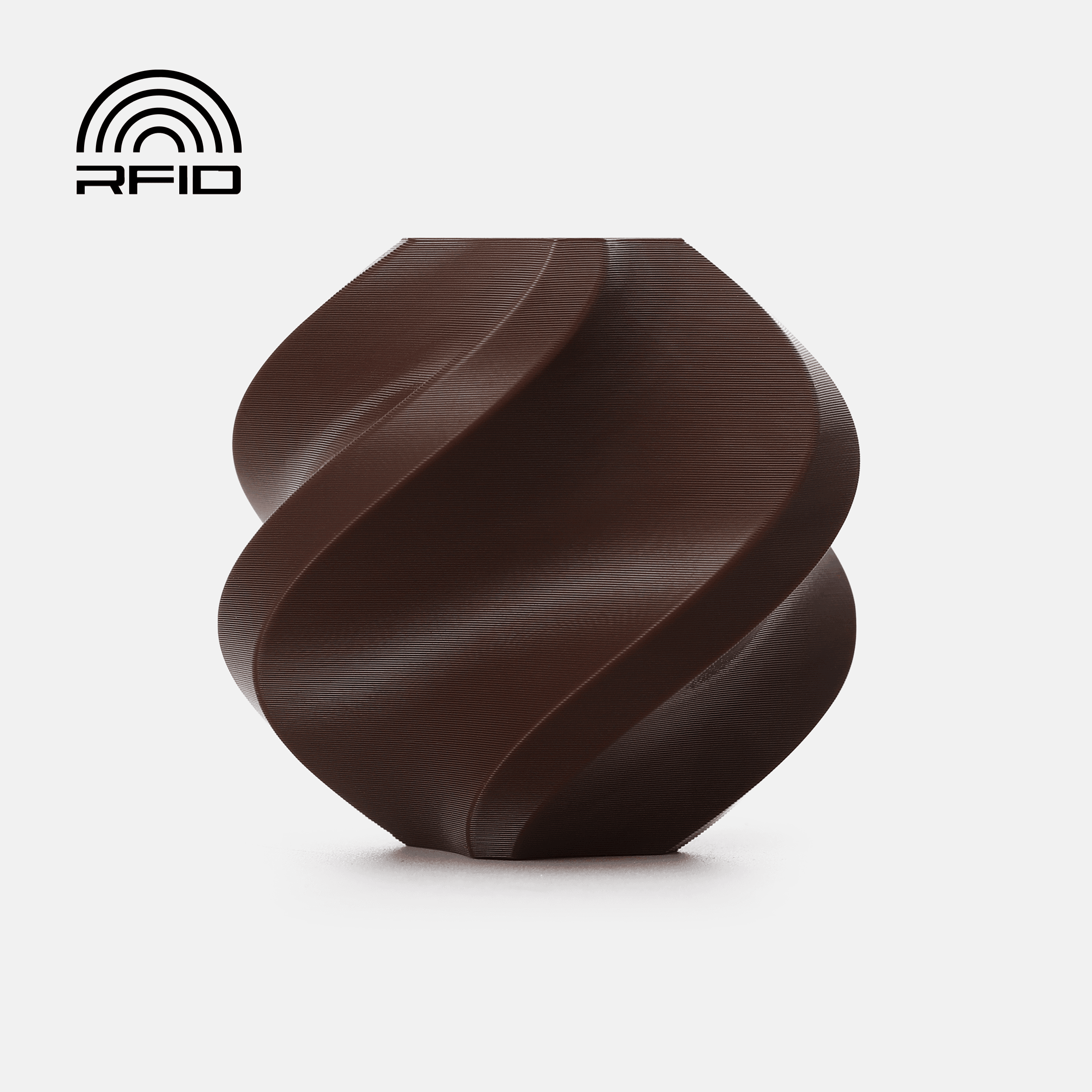 PETG Basic Dark Brown(30800) Bambu Lab PETG Basic Dark Brown 3D Plastikas Bambulab Filament 1.75mm 1kg - Image 1