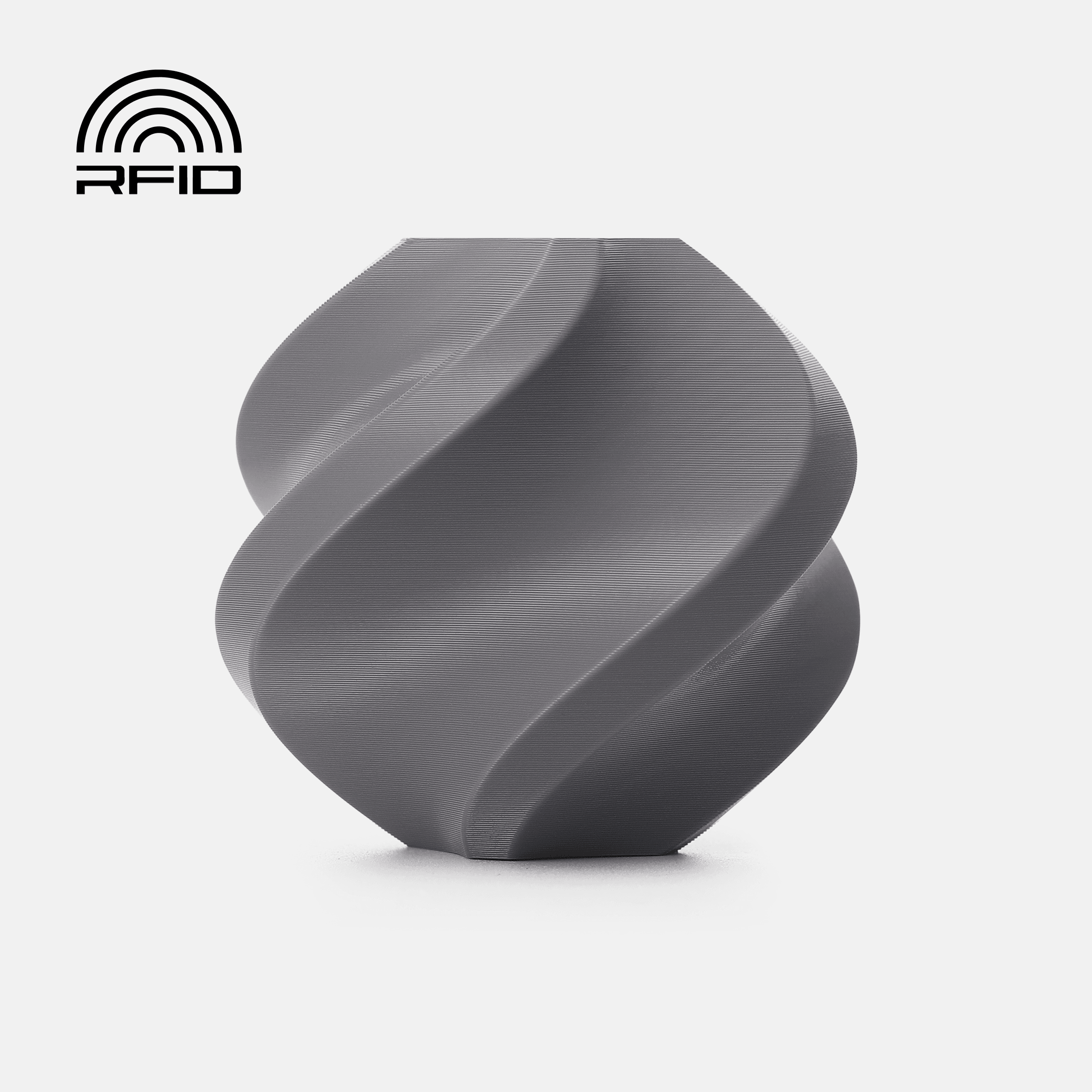 PETG Basic Gray(30107) Bambu Lab PETG Basic Gray 3D Plastikas Bambulab Filament 1.75mm 1kg - Image 1