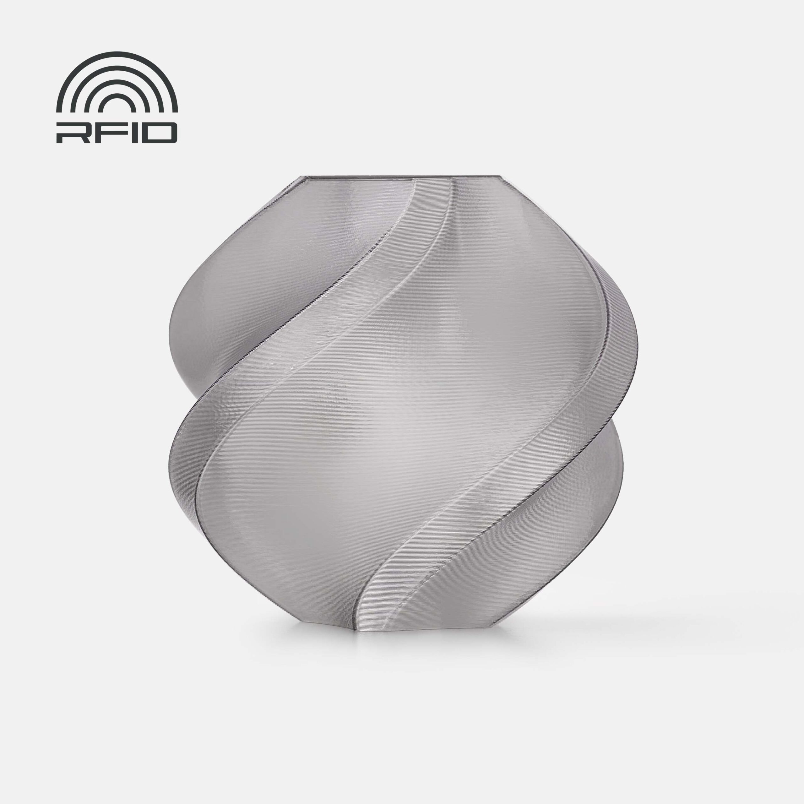 Bambu Lab PETG Translucent Gray 3D Plastikas Bambulab Filament 1.75mm 1kg