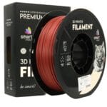 PETG Matte Red 3D Plastikas Smart Print 1.75mm 1kg