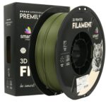 PETG Matte Dark Green 3D Plastikas Smart Print 1.75mm 1kg