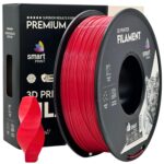 PETG Red 3D Plastikas Smart Print 1.75mm 1kg