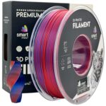 Silk PLA Dual Color Red Blue 3D Plastikas Smart Print 1.75mm 1kg