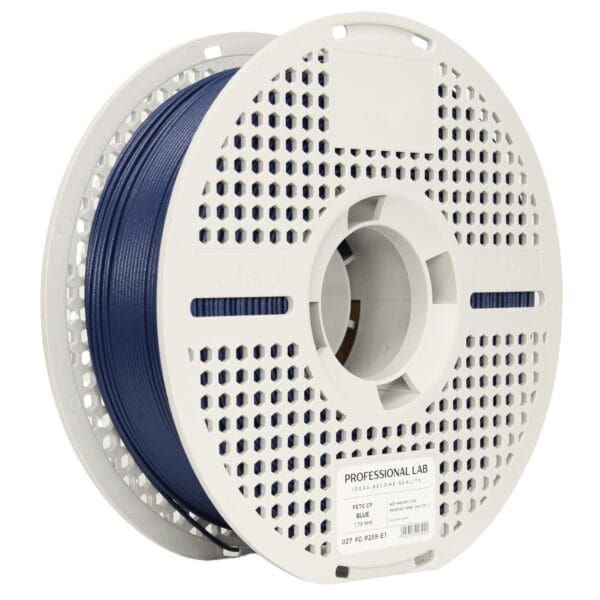 PETG Carbon Fiber Blue 3D Plastikas Professional LAB 1.75mm 1kg