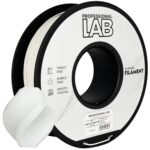PLA Matte White 3D Plastikas Professional LAB 1.75mm 1kg