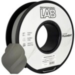 PLA Matte Gray 3D Plastikas Professional LAB 1.75mm 1kg