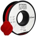 PLA Matte Red 3D Plastikas Professional LAB 1.75mm 1kg