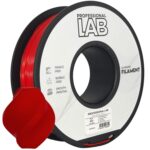PLA+ Red 3D Plastikas Professional LAB 1.75mm 1kg