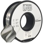 Silk PLA Silver 3D Plastikas Professional LAB 1.75mm 1kg