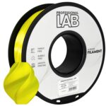 Silk PLA Yellow 3D Plastikas Professional LAB 1.75mm 1kg