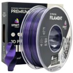 Silk PLA Dual Color Black Purple 3D Plastikas Smart Print 1.75mm 1kg