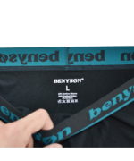 BENY-7017 Vyriški bambukiniai bokseriai BENYSON (3 vnt.) - Vaizdas 3