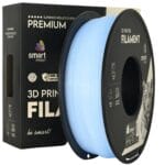 PLA Luminous Blue 3D Plastikas Smart Print 1.75mm 1kg