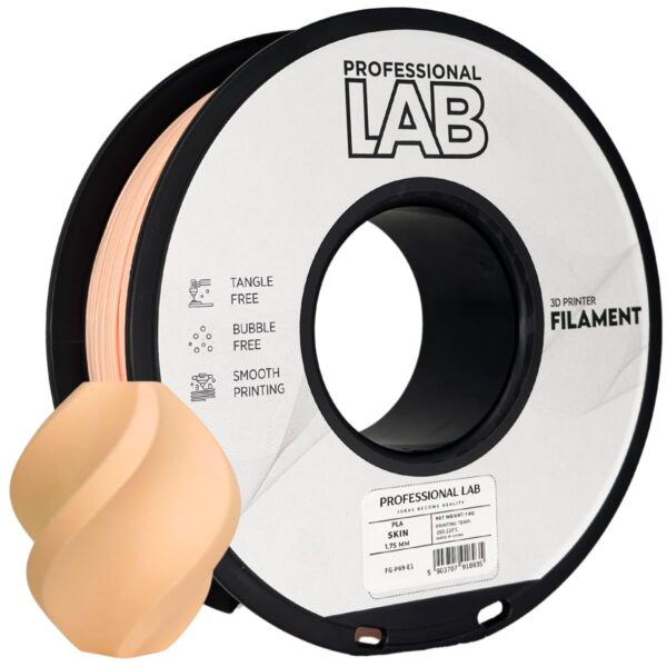 PLA Skin 3D Plastikas Professional LAB 1.75mm 1kg