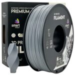 ABS+ Silver 3D Plastikas Smart Print 1.75mm 1kg