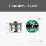 Single LED Magnetic Control Switch Light Red