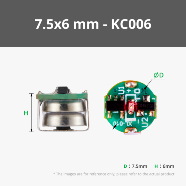 Single LED Magnetic Control Switch Light Red