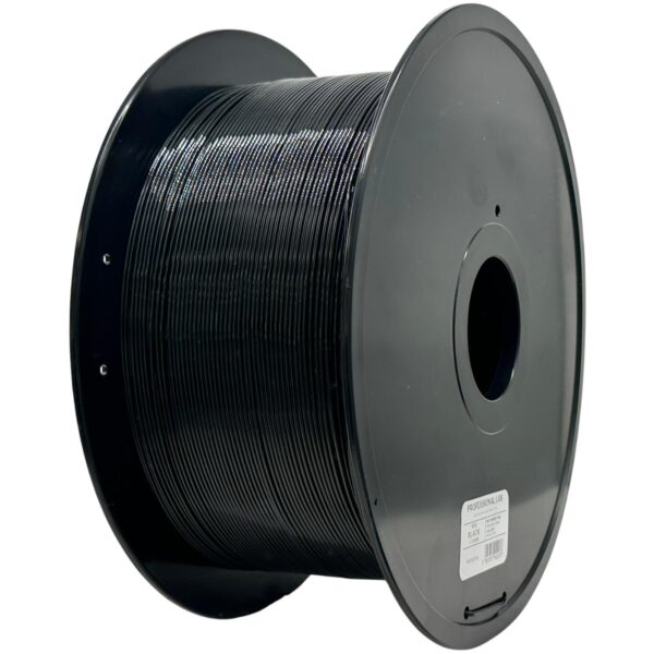 PETG Black 5 kg 3D Plastikas Professional LAB 1.75mm 5kg