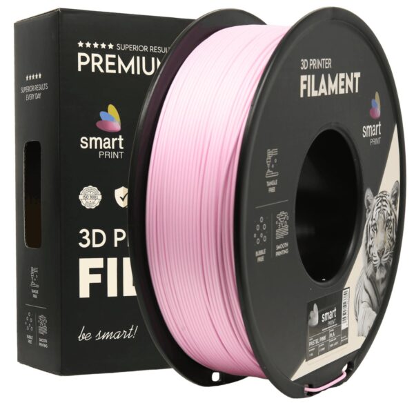 PLA Pastel Pink 3D Plastikas Smart Print1.75mm 1kg